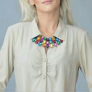 Rainbow Jeweled Necklace